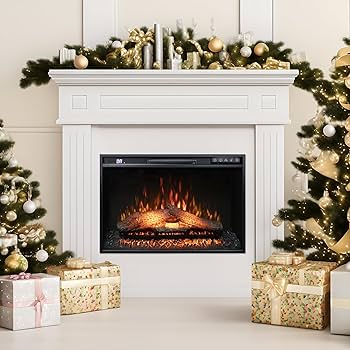 Amazon.com: Oxhark Flame 26 Inches Electric Fireplace Inserts